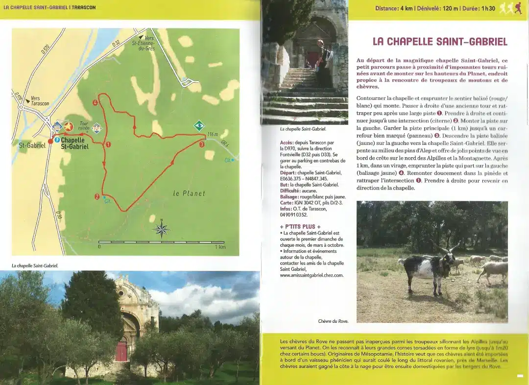 Guide de la randonn&eacute;e de Saint-Gabriel